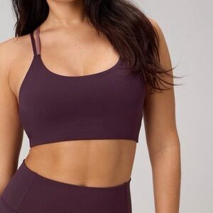 Fabletics NWT Low Impact Purple Sports Bra